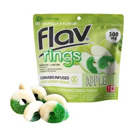 Flav Edibles Apple 300mg